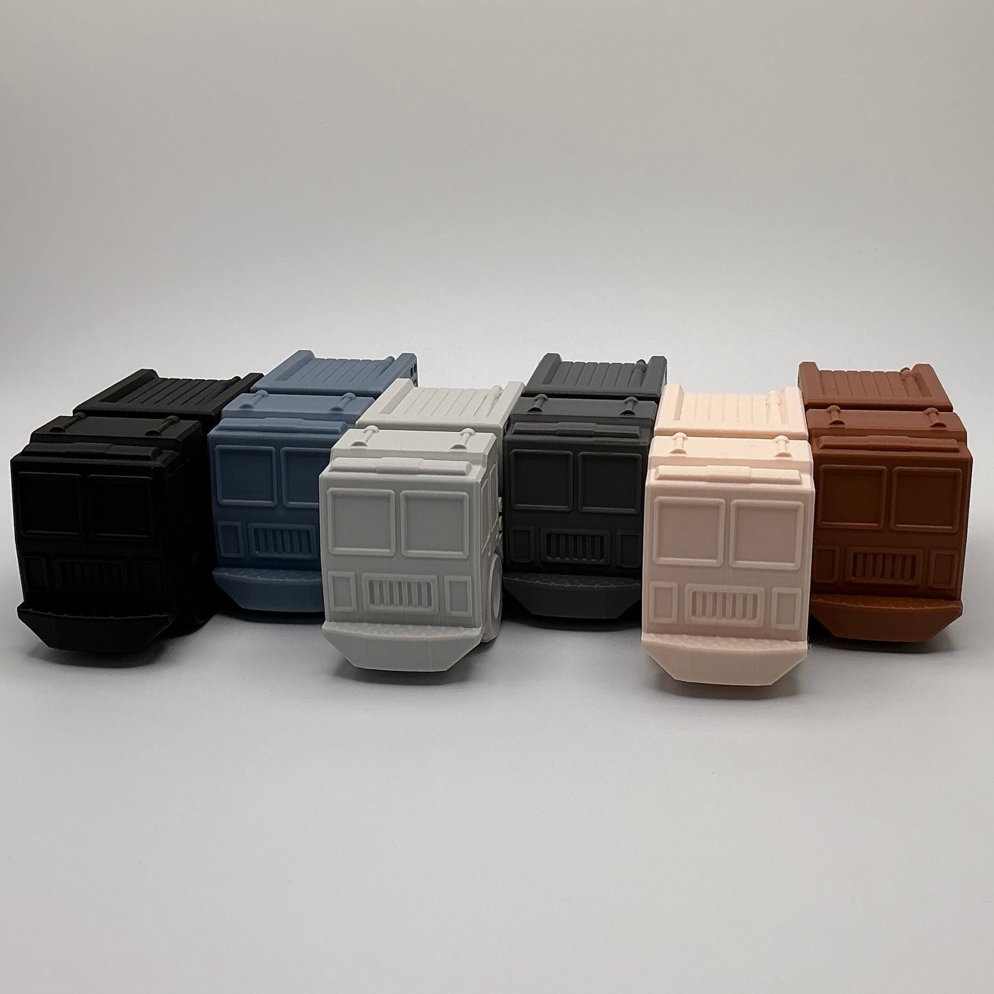 3D Printed Fire Engine Toy Fire Truck Transport Vehicle Emergency Rescue Toy Eco Friendly Durable Firefighter Truck