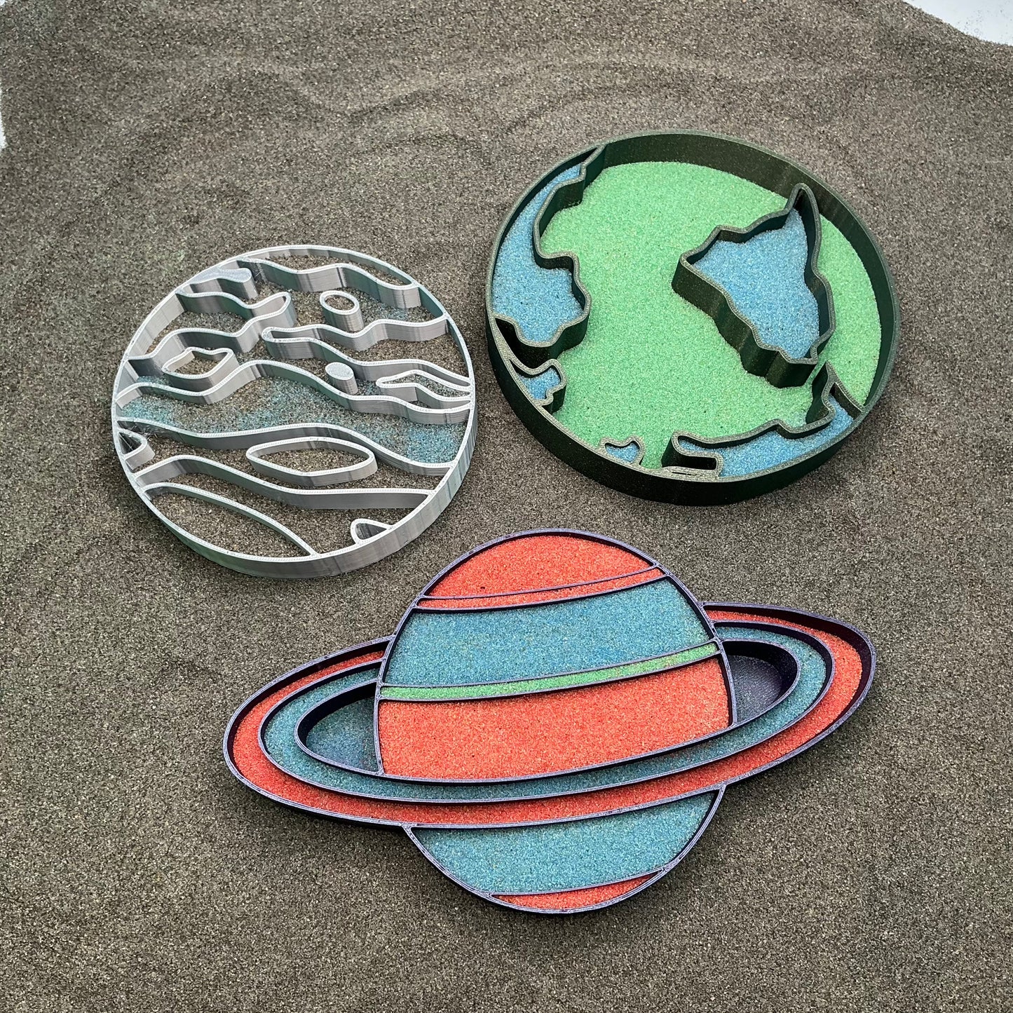 Large Space Sand Sensory Filling Trays