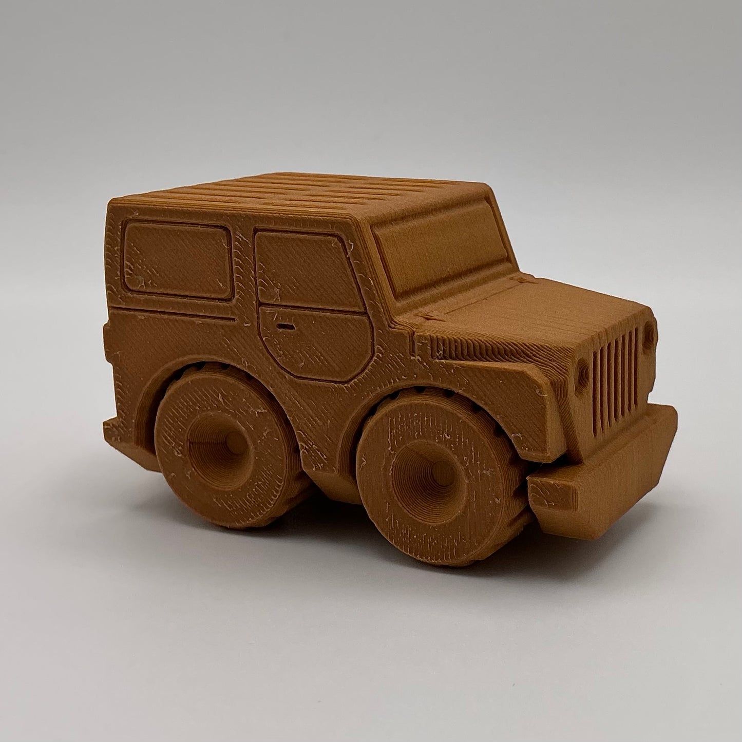 Jeep Hard Top Transport Vehicle Wood PLA