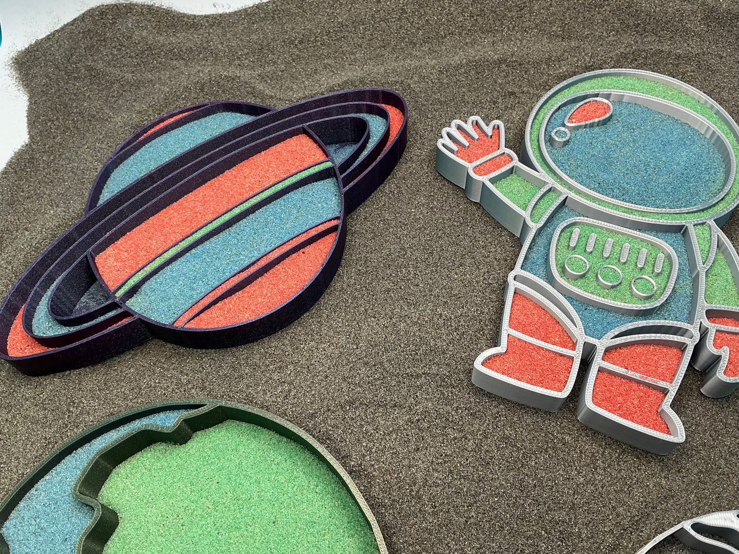 Large Space Sand Sensory Filling Trays