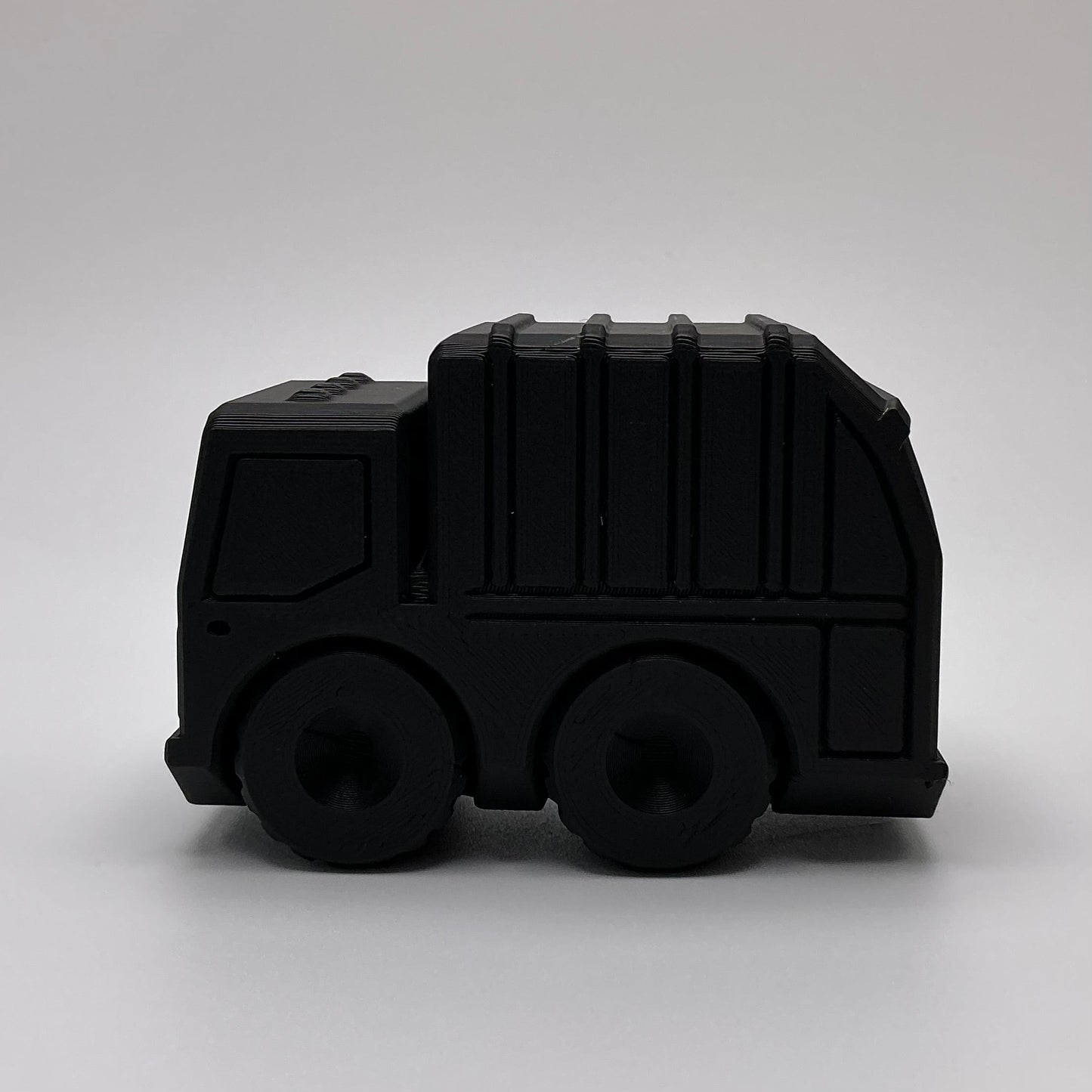 3D Printed Garbage Truck Toy Articulated Recycling Vehicle Durable Kids Toy Truck Eco-Friendly