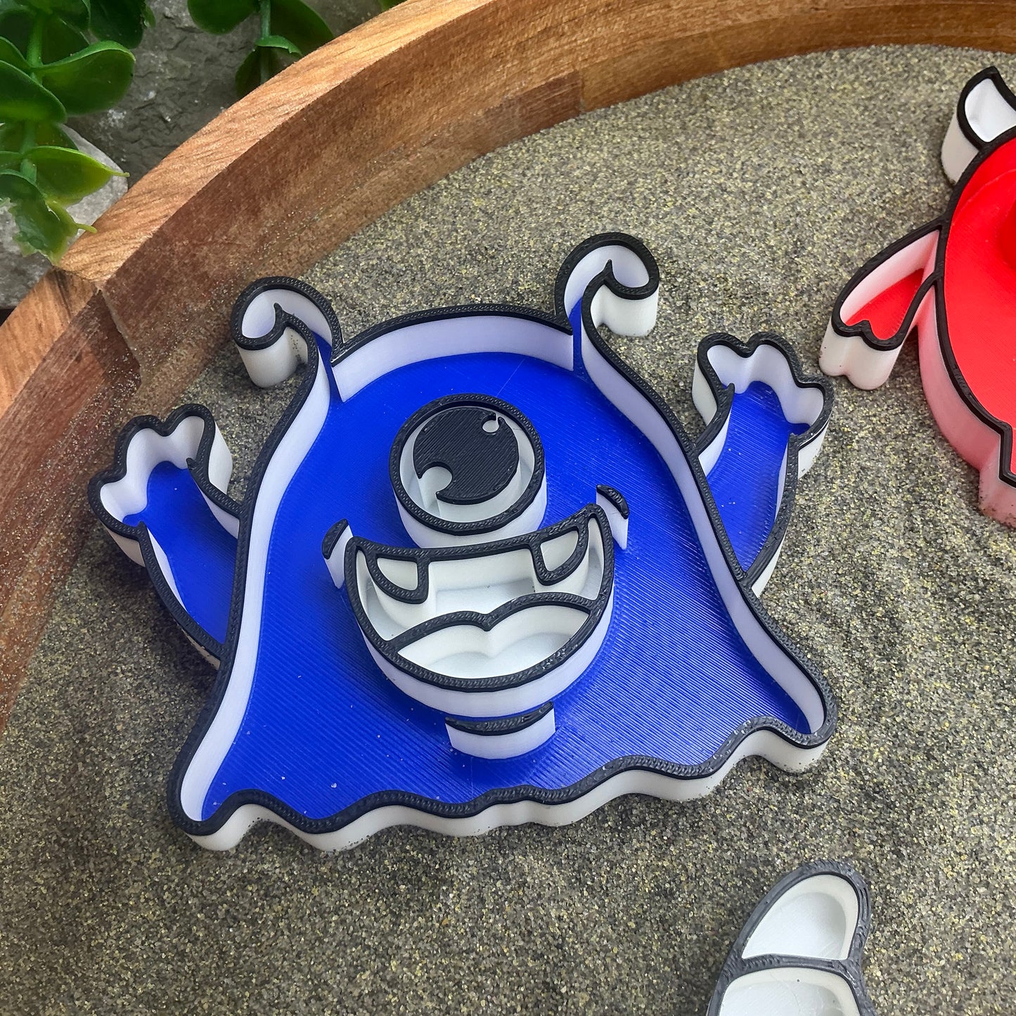 3D-printed alien monster sensory filling tray, 4-piece set for sand and rice tuff trays - view 3 of 13