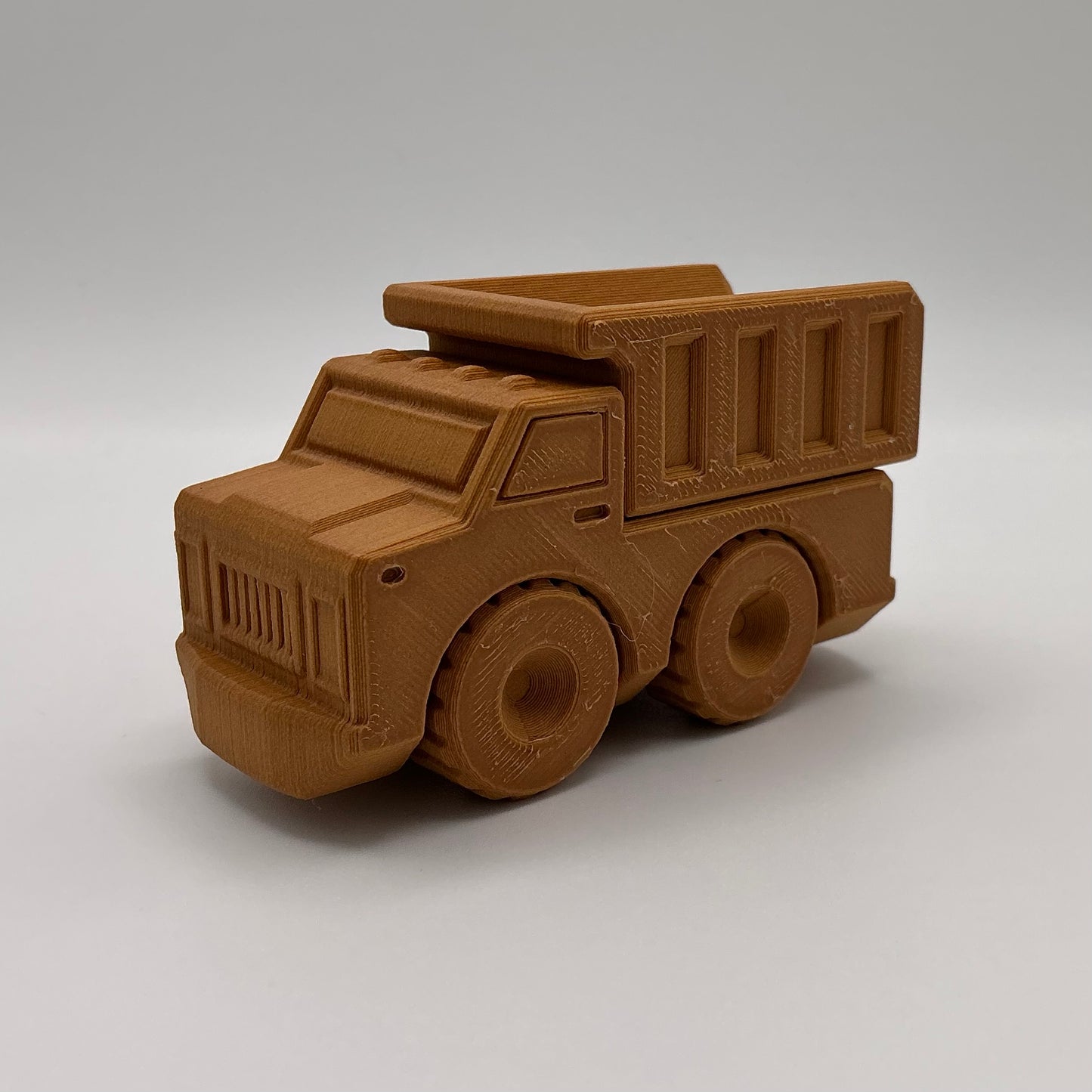 Dump Truck Transport Vehicle Wood PLA