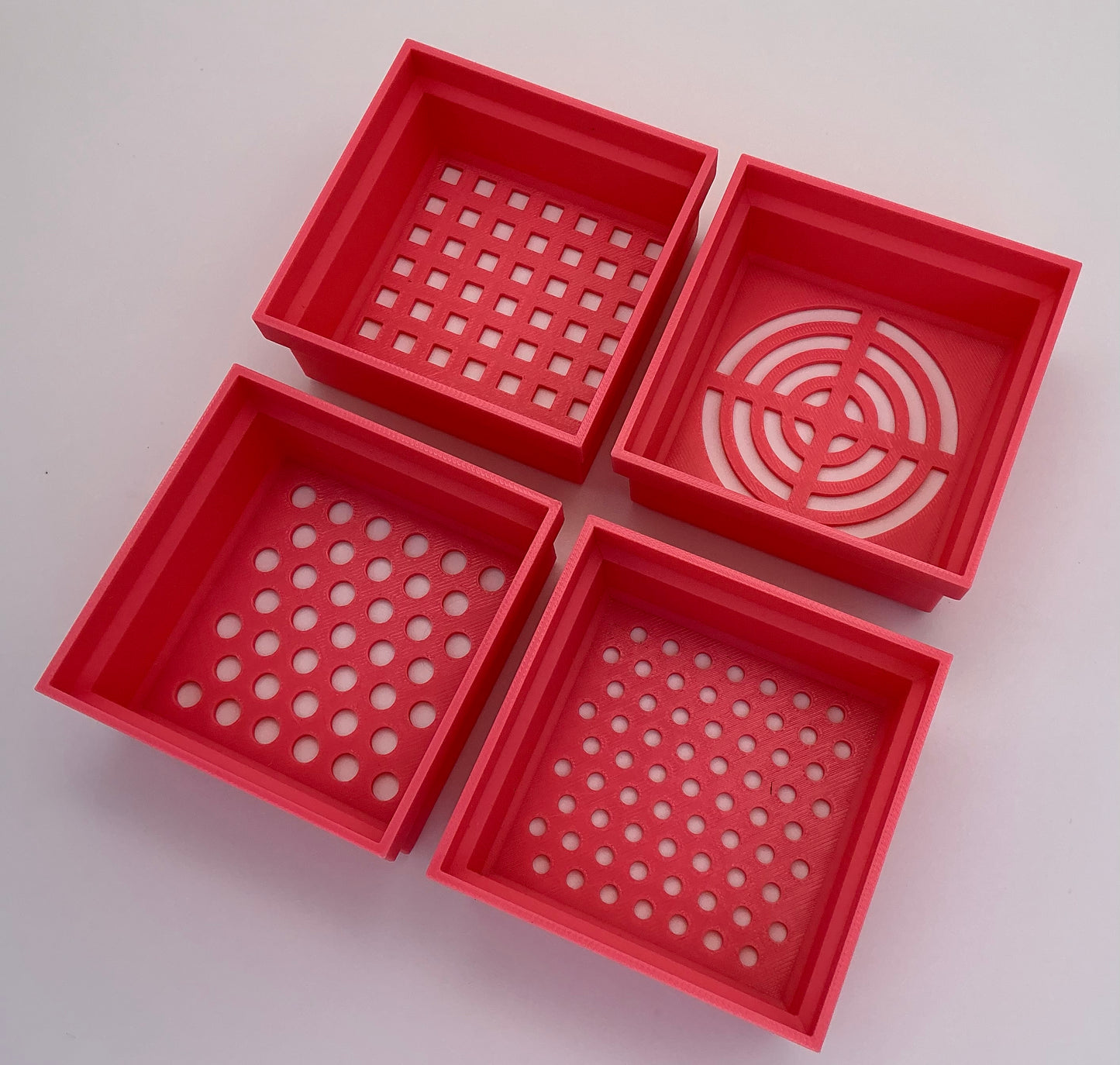 Sand and Water Sieve Toy Set Stacking Trays