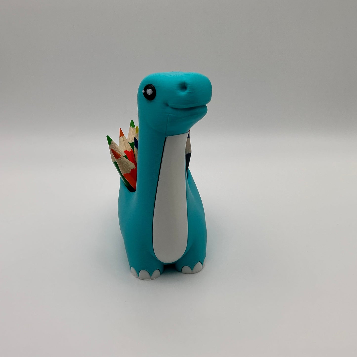 Dinosaur Pencil Holder for Kids 3D Printed T-Rex Desk Organizer Cute Dino Room Décor Back to School for Boys & Girls Pen Pot