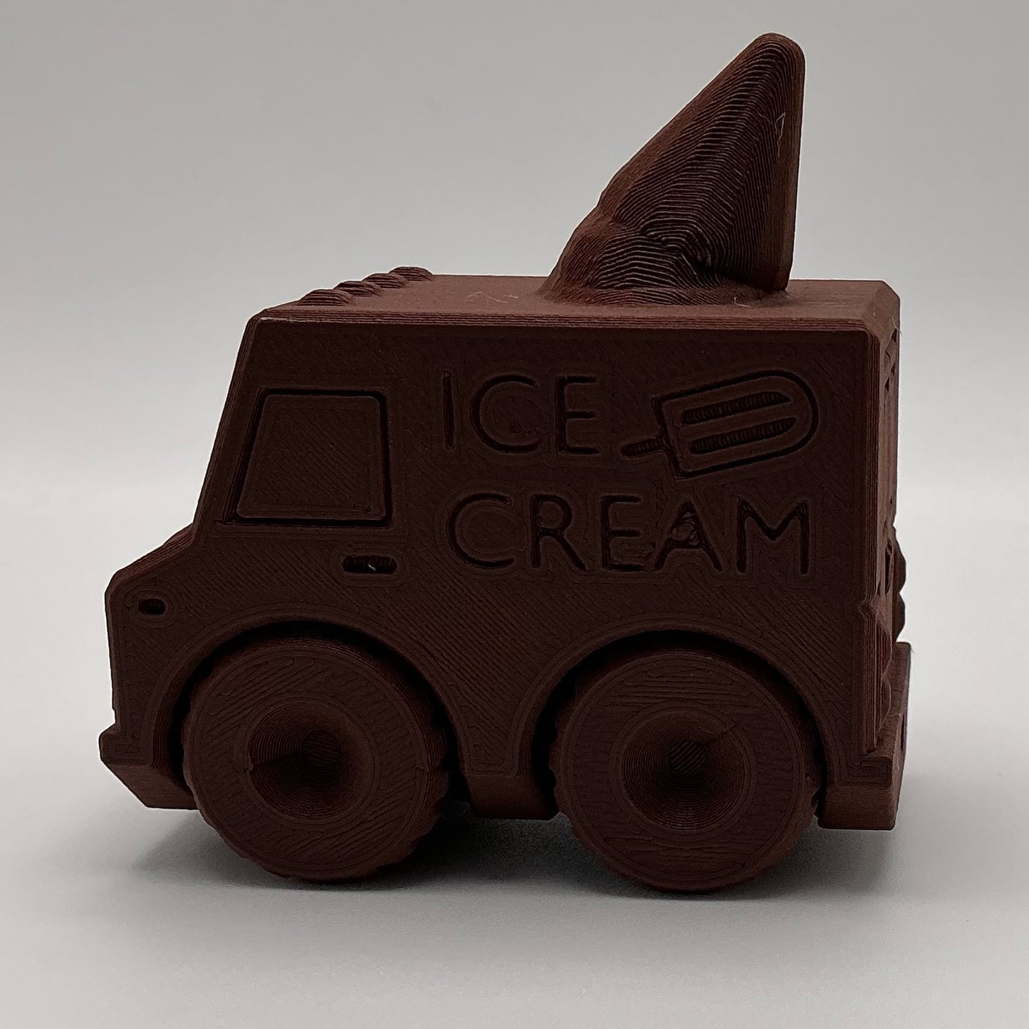 Ice Cream Van Transport Vehicle Wood PLA