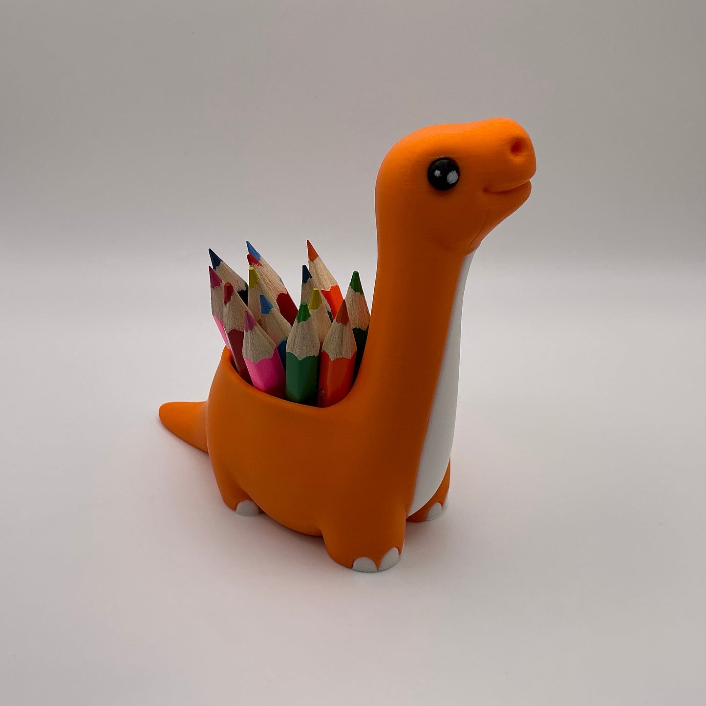 Dinosaur Pencil Holder for Kids 3D Printed T-Rex Desk Organizer Cute Dino Room Décor Back to School for Boys & Girls Pen Pot