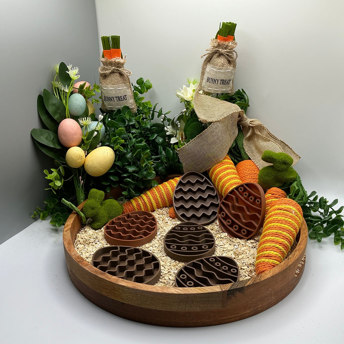 Easter Egg Six Piece Filling Tray Set Sand Sensory Filling Trays Oats, Sand, Ric - View 5