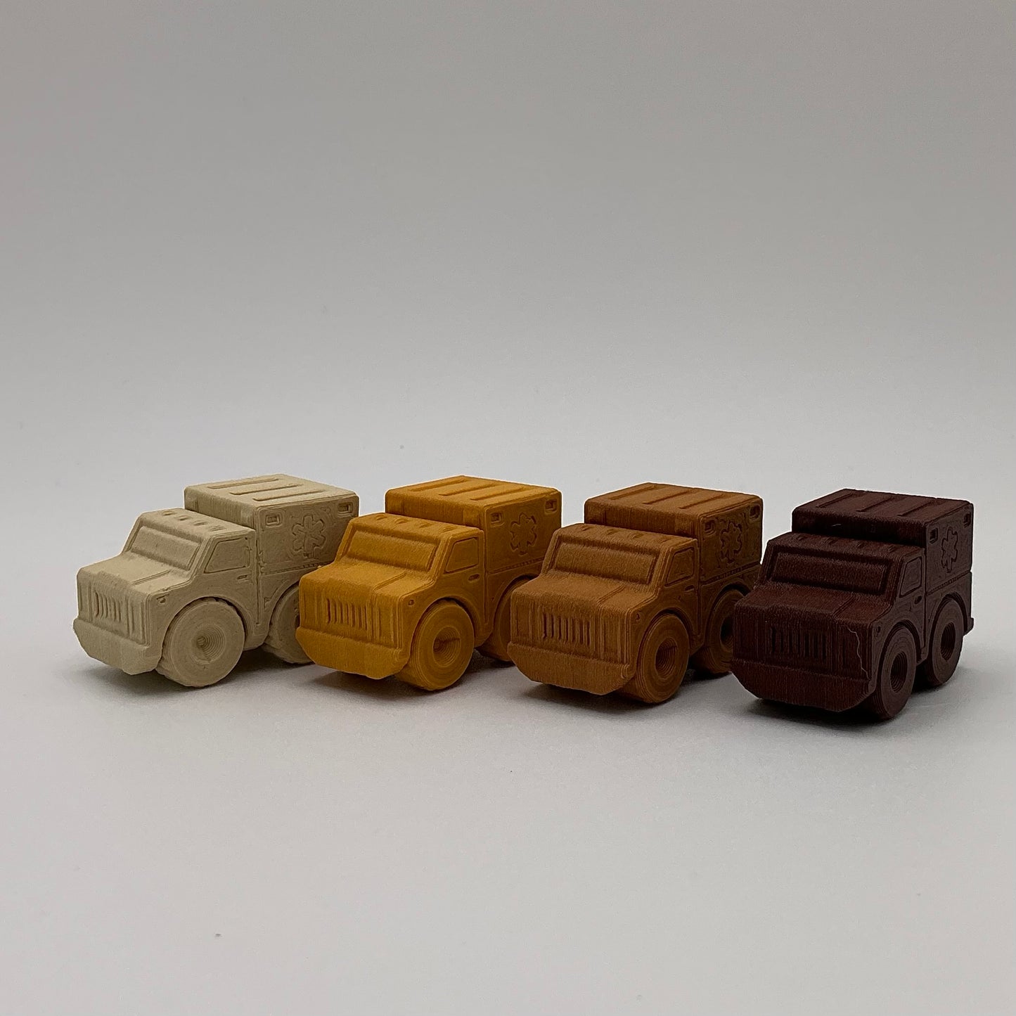 Ambulance Mini Transport Vehicle Wood PLA