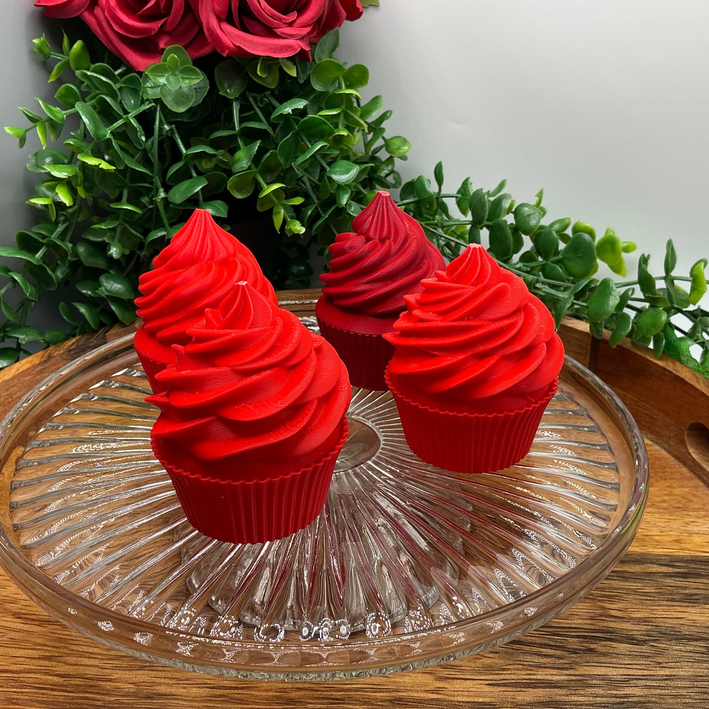 3D Printed Play Food Set Eco Friendly Toy Cake & Cupcakes Sensory Play & Dough T - View 7