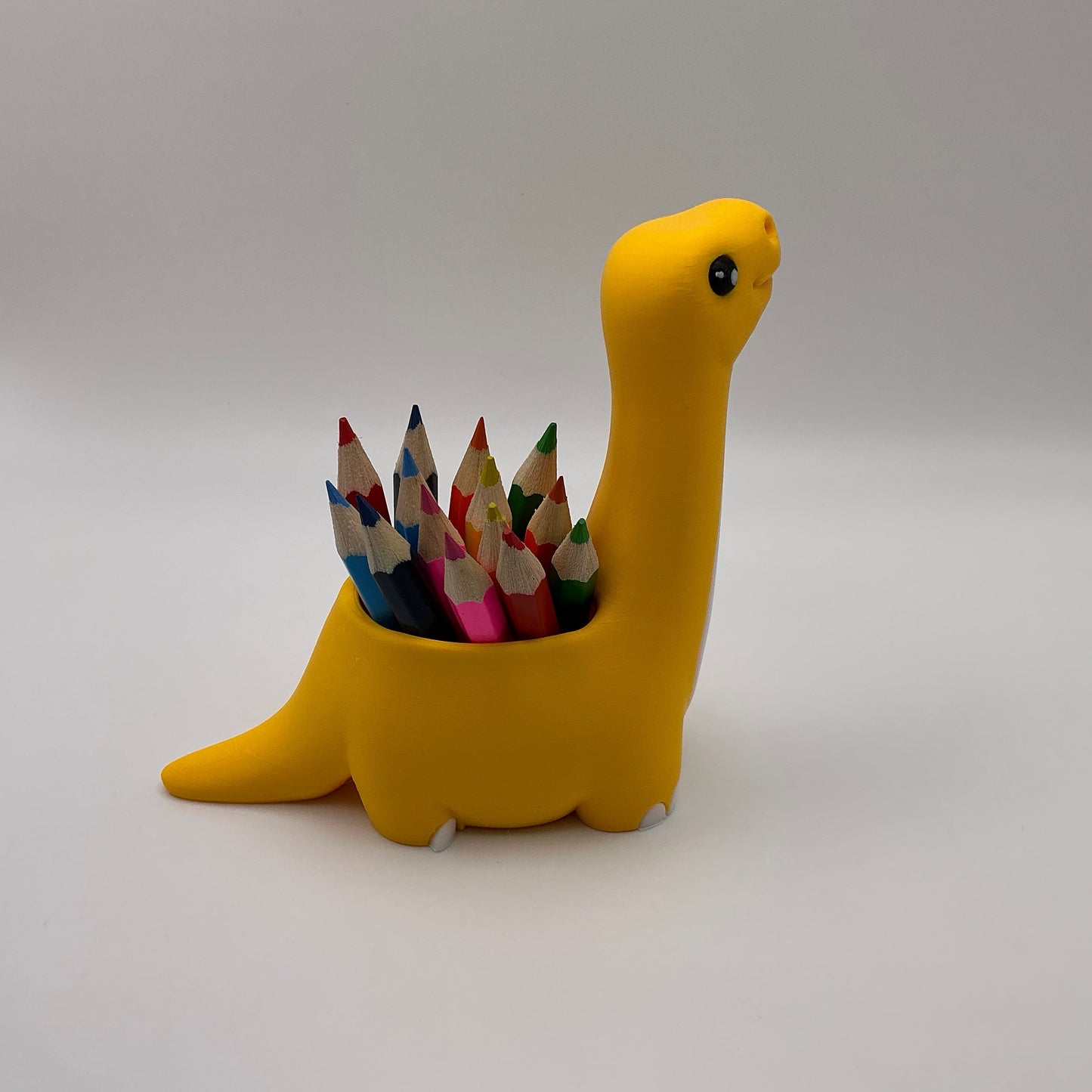 Dinosaur Pencil Holder for Kids 3D Printed T-Rex Desk Organizer Cute Dino Room Décor Back to School for Boys & Girls Pen Pot