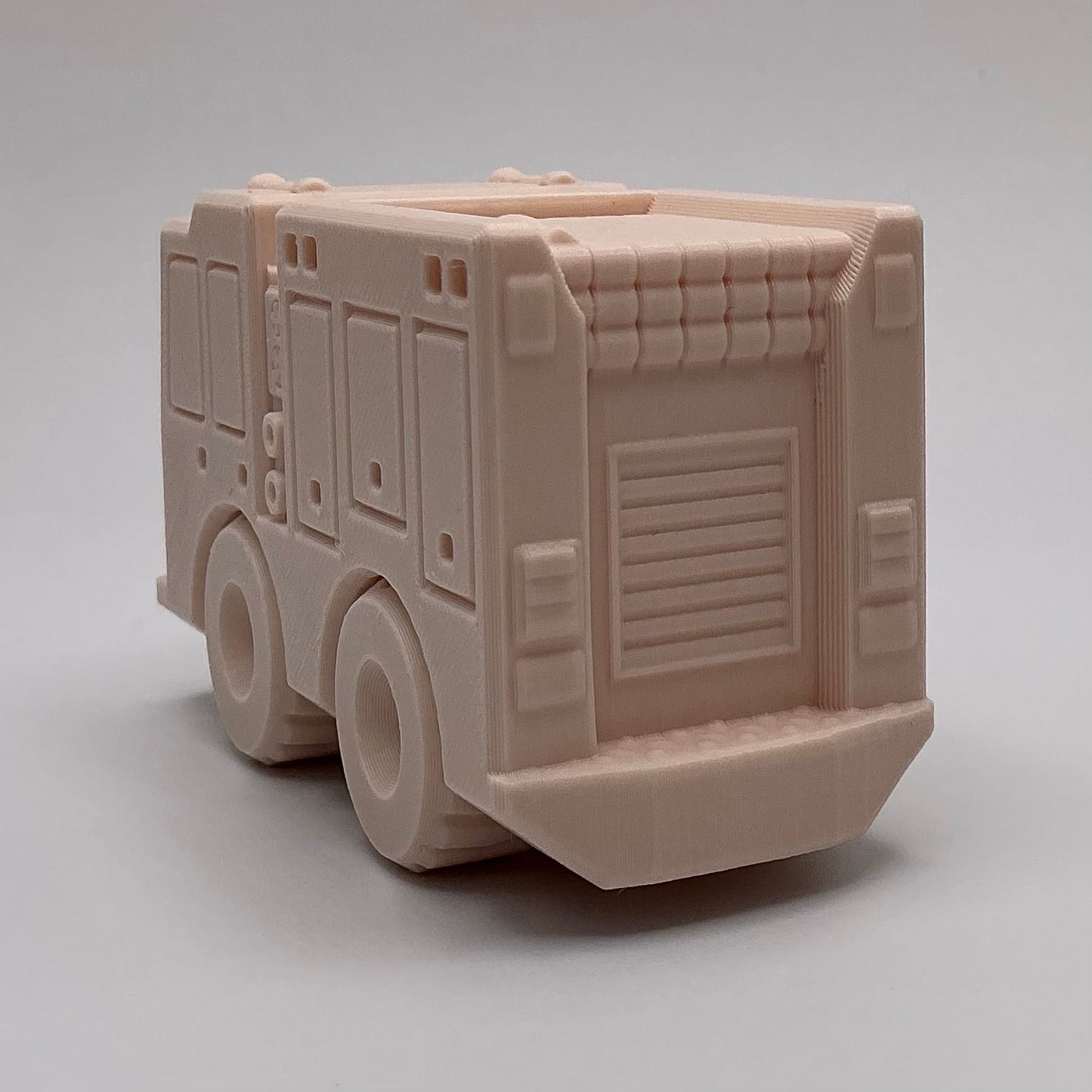 3D Printed Fire Engine Toy Fire Truck Transport Vehicle Emergency Rescue Toy Eco Friendly Durable Firefighter Truck