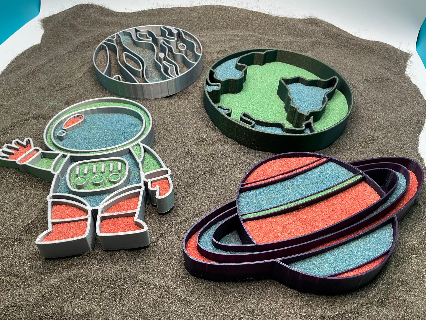Large Space Sand Sensory Filling Trays