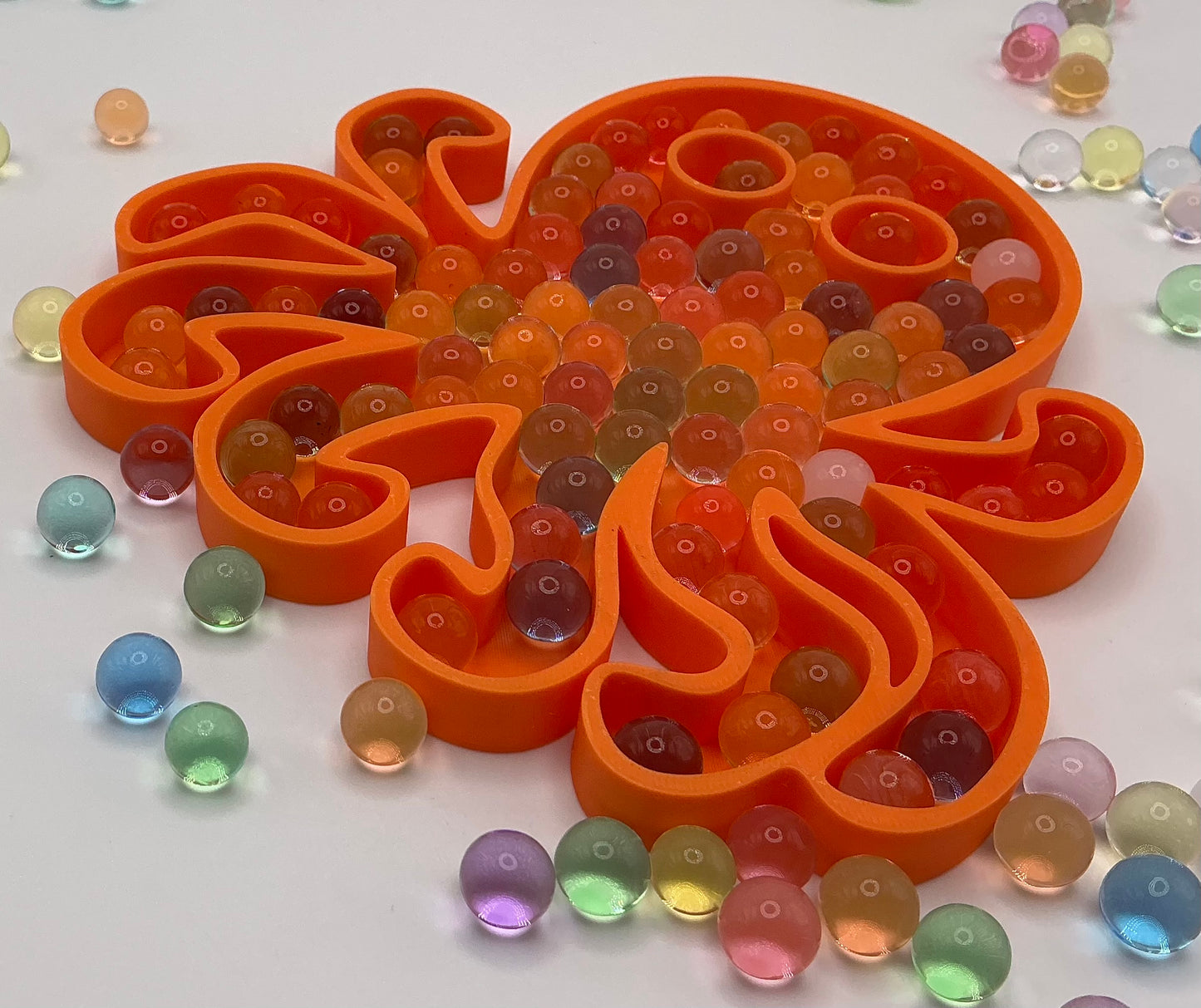 Large Sensory Filling Tray: Octopus