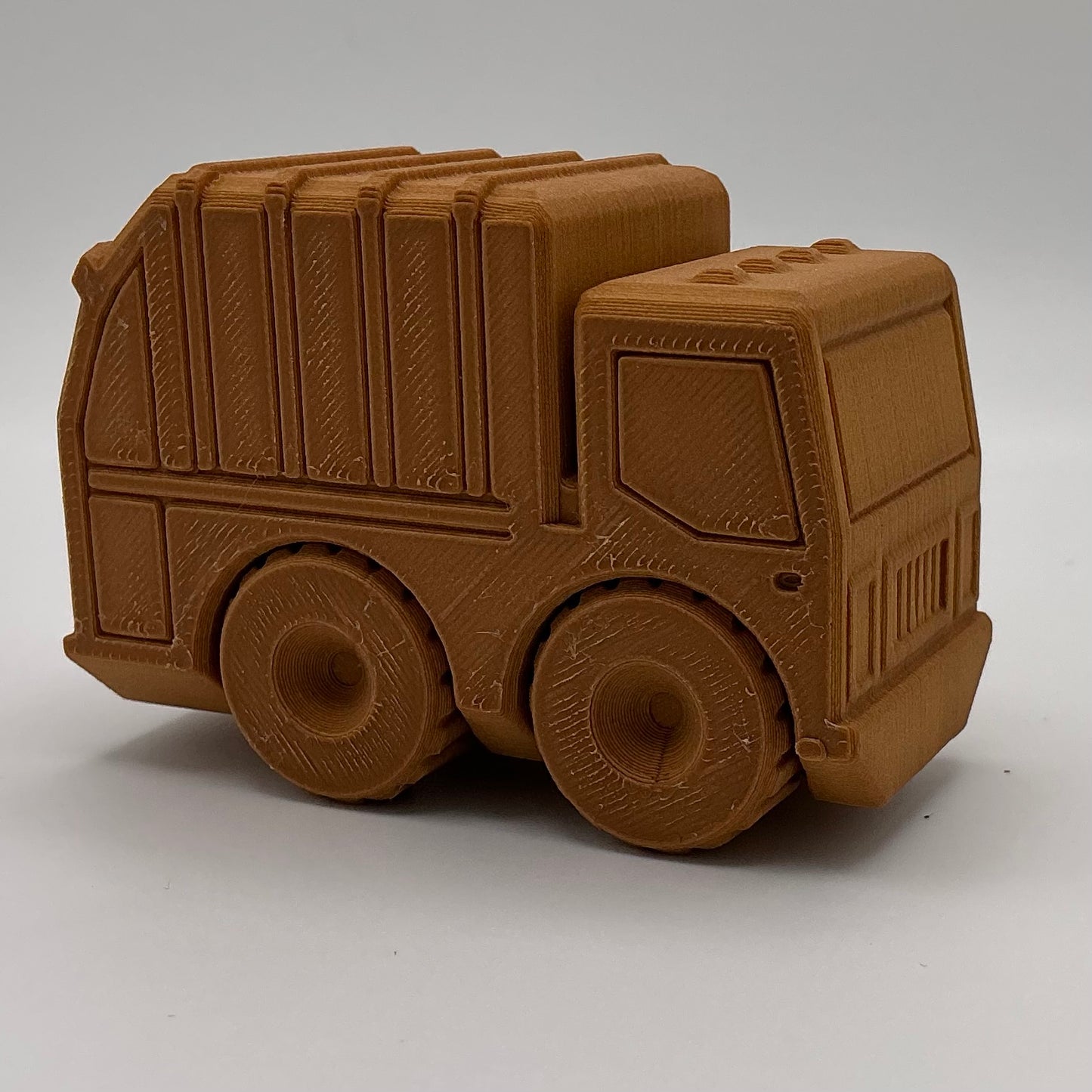 Garbage Truck Transport Vehicle - Wood PLA
