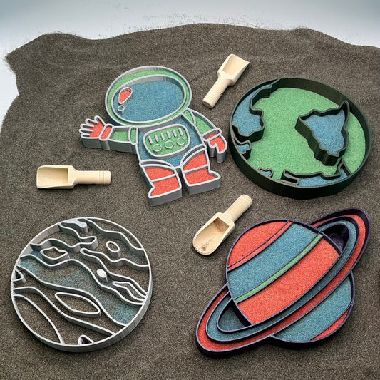 Large Space Sand Sensory Filling Trays