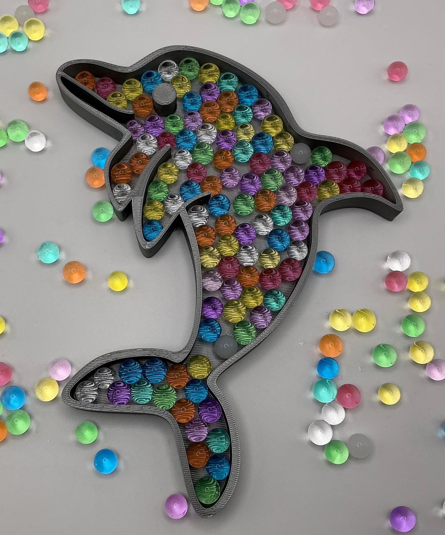 Large Sensory Filling Tray: Dolphin