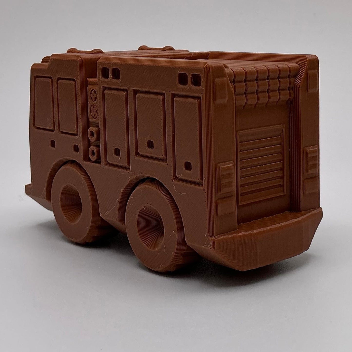 3D Printed Fire Engine Toy Fire Truck Transport Vehicle Emergency Rescue Toy Eco Friendly Durable Firefighter Truck