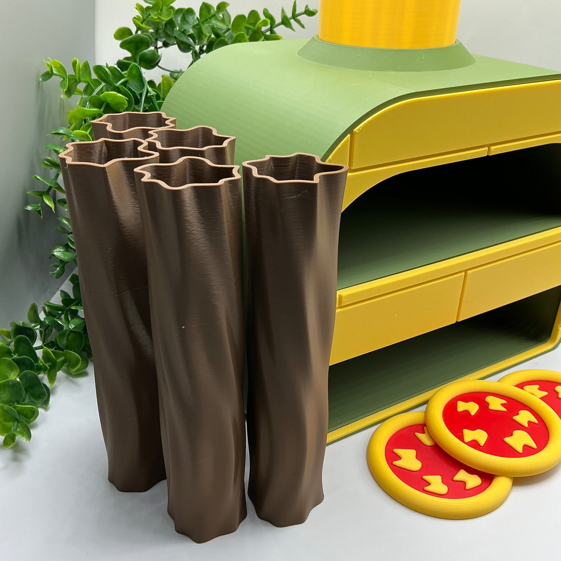 Large Pizza Oven Stove Set Kitchen Food Role Play Set 3D Printed - lifestyle shot