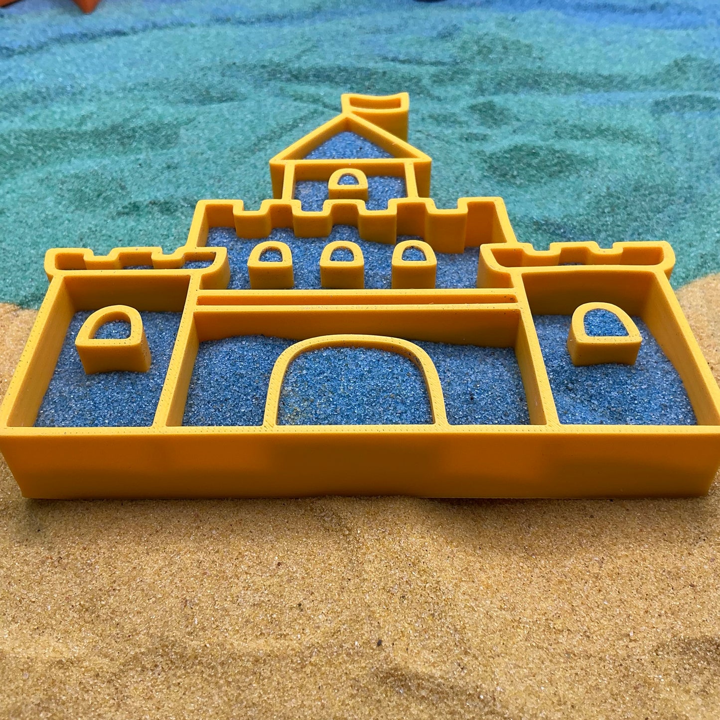 Holiday Sand Sensory Filling Trays