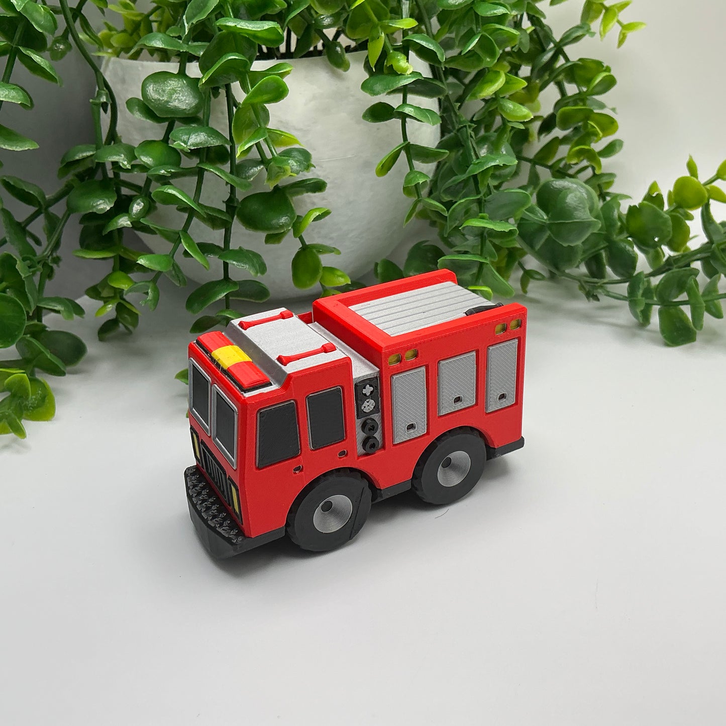 3D Printed Multi Coloured Children's Emergency Rescue Vehicle Fire Engine Truck  - Main Product Image