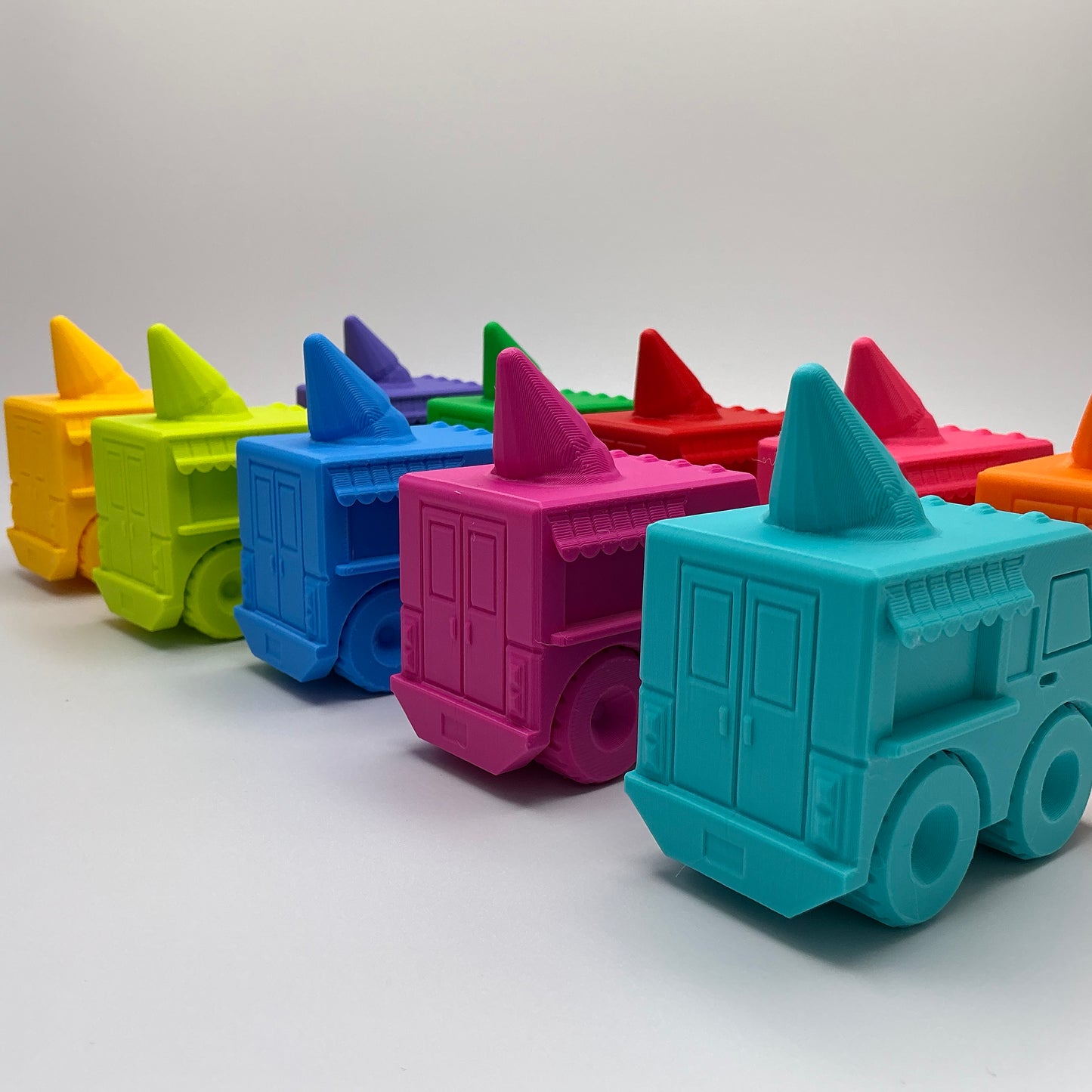 Ice Cream Van Truck Transport Vehicle