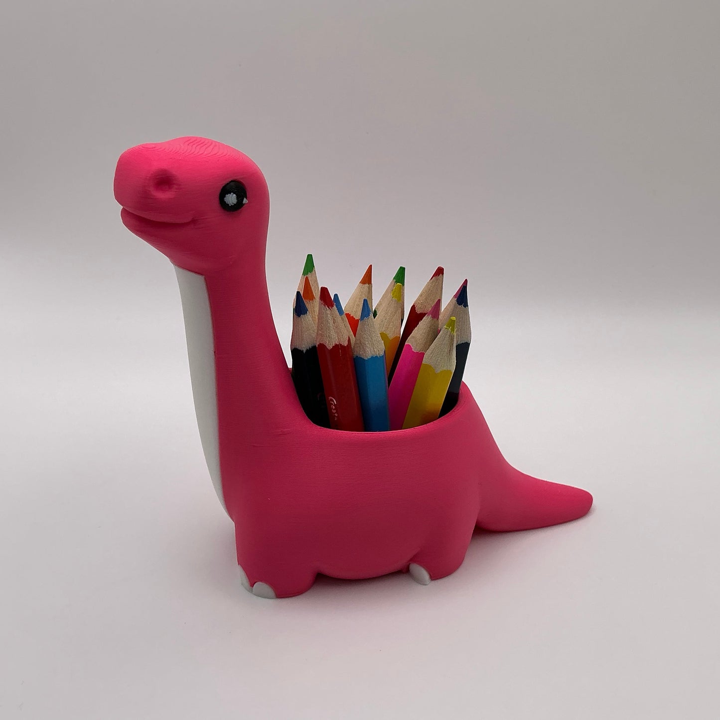 Dinosaur Pencil Holder for Kids 3D Printed T-Rex Desk Organizer Cute Dino Room Décor Back to School for Boys & Girls Pen Pot