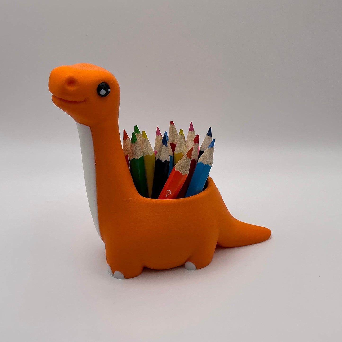 Dinosaur Pencil Holder for Kids 3D Printed T-Rex Desk Organizer Cute Dino Room Décor Back to School for Boys & Girls Pen Pot