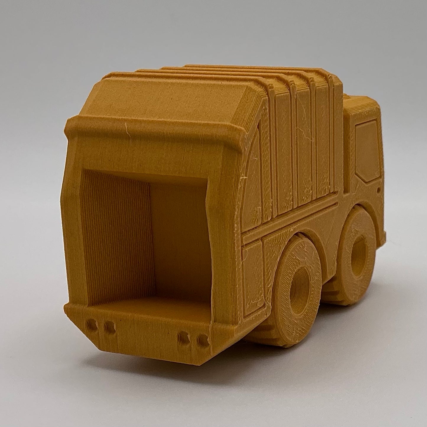 Garbage Truck Transport Vehicle - Wood PLA