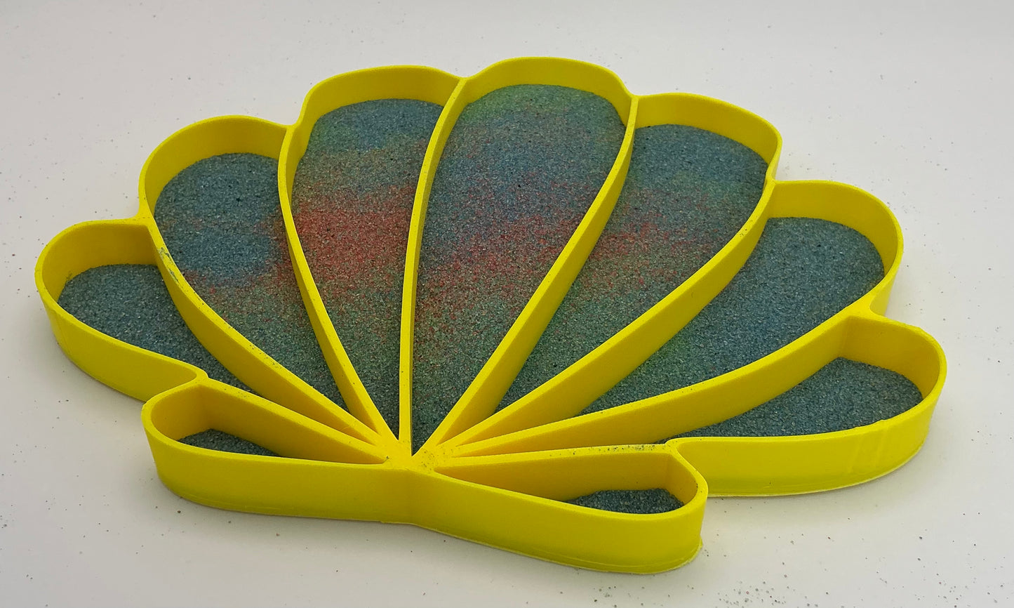 Large Sensory Filling Tray: Shell