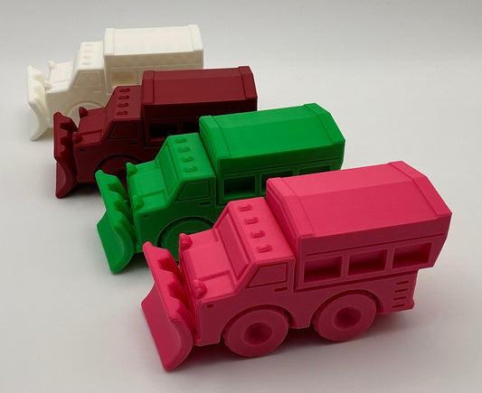 Snow Plough Transport Vehicle