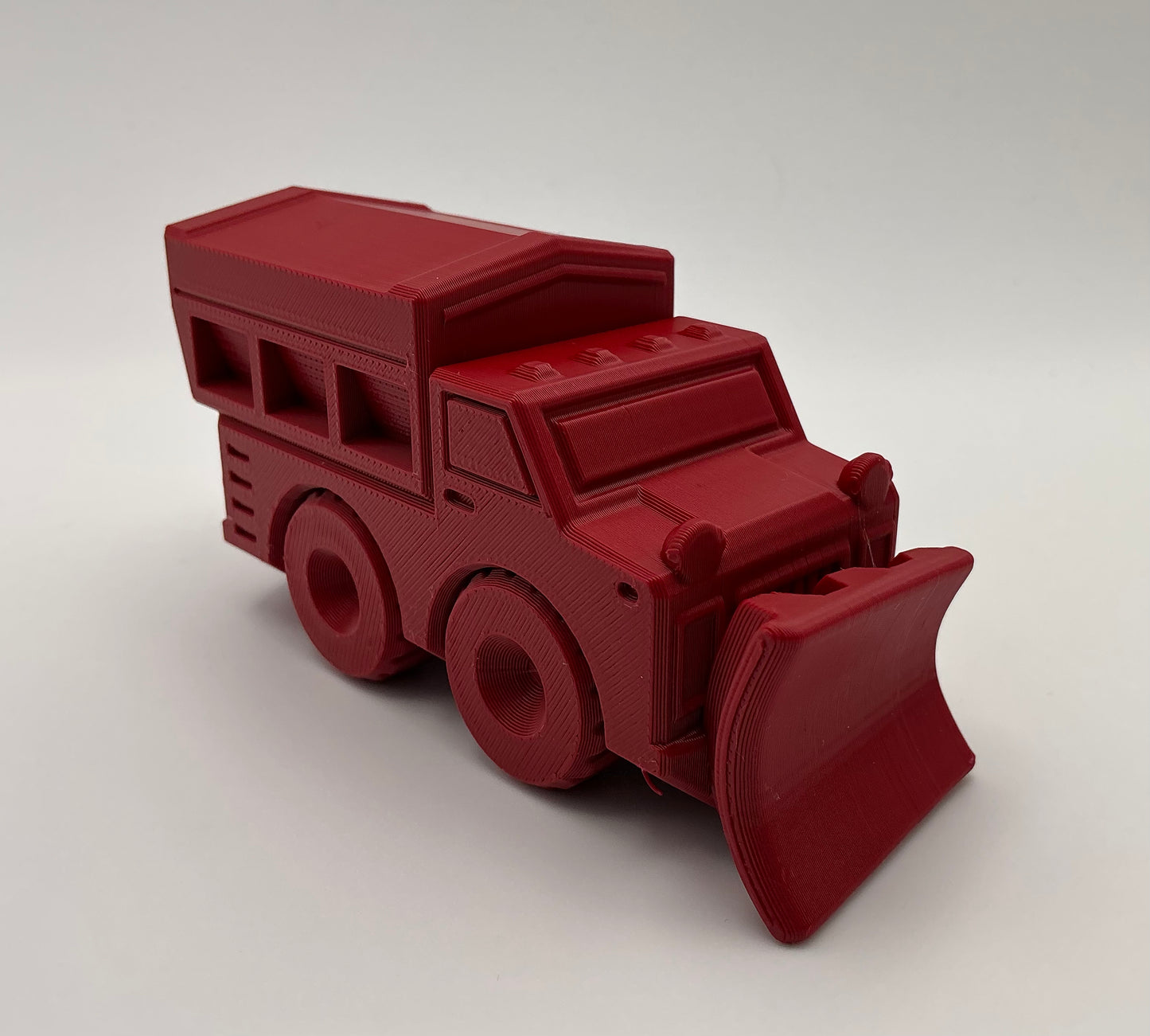 Snow Plough Transport Vehicle