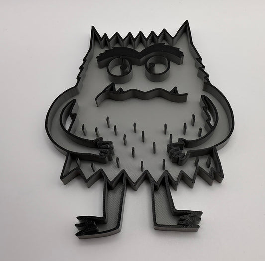 3D Printed Colour Monster Sensory Filling Trays Set Eco Friendly Colour Monster  - Alternative View