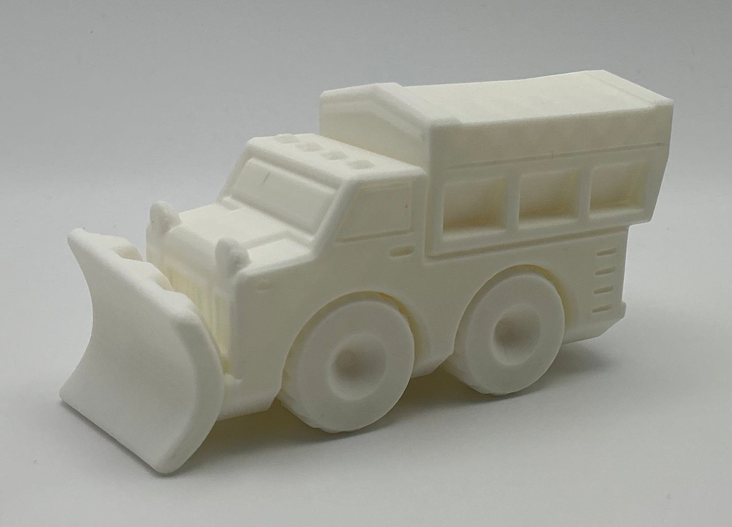 Snow Plough Transport Vehicle
