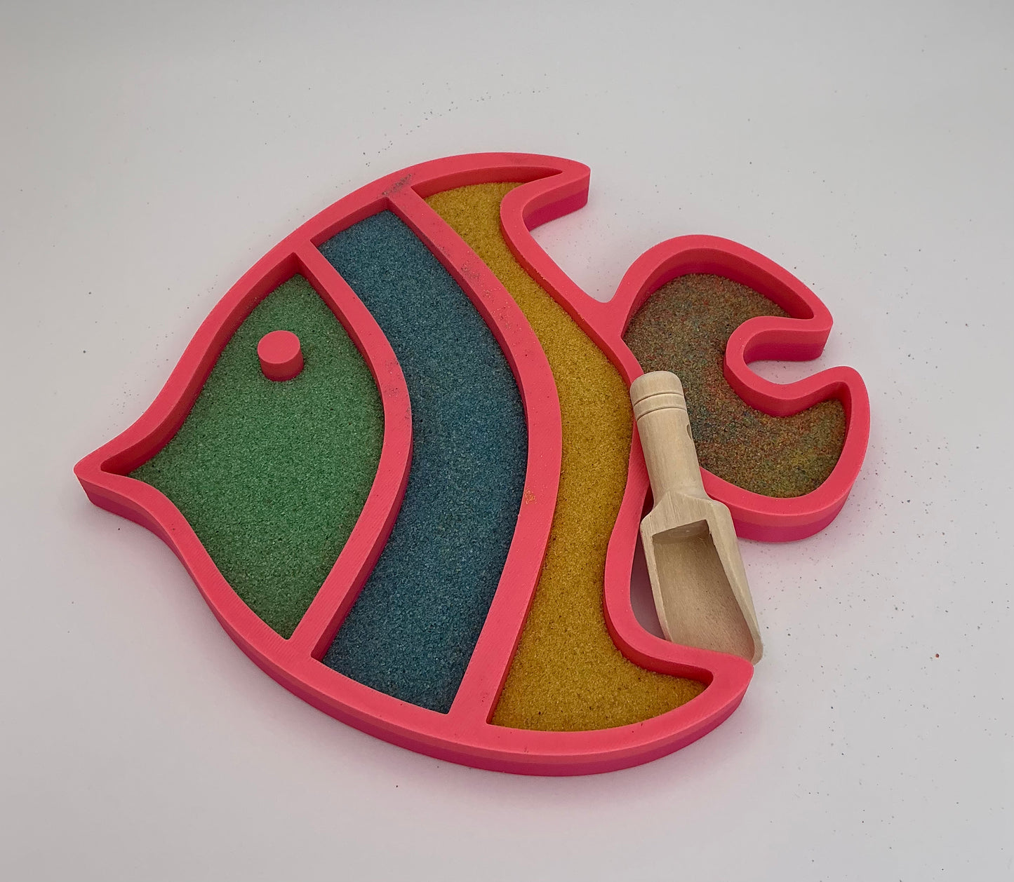 Large Sensory Filling tray: Fish