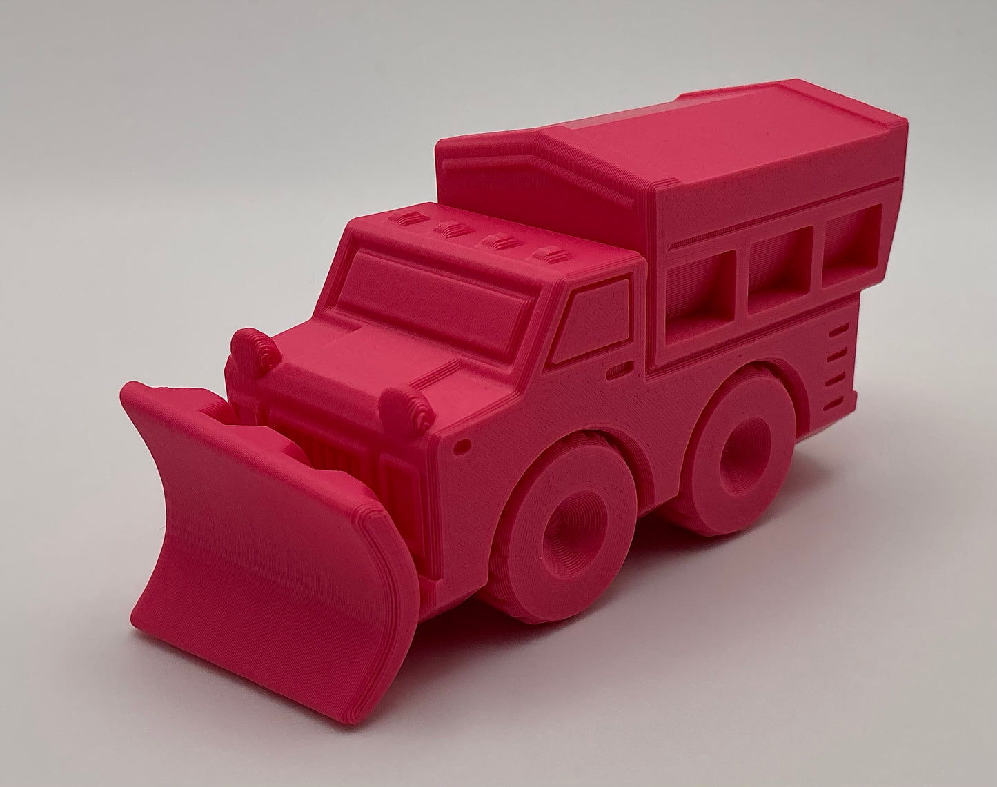 Snow Plough Transport Vehicle