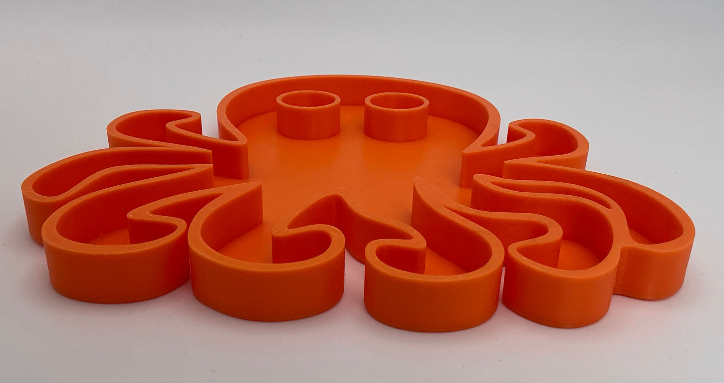 Large Sensory Filling Tray: Octopus