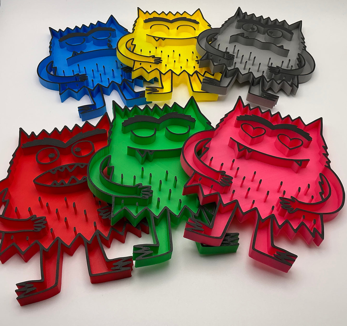 Colour Monster Filling Trays Set